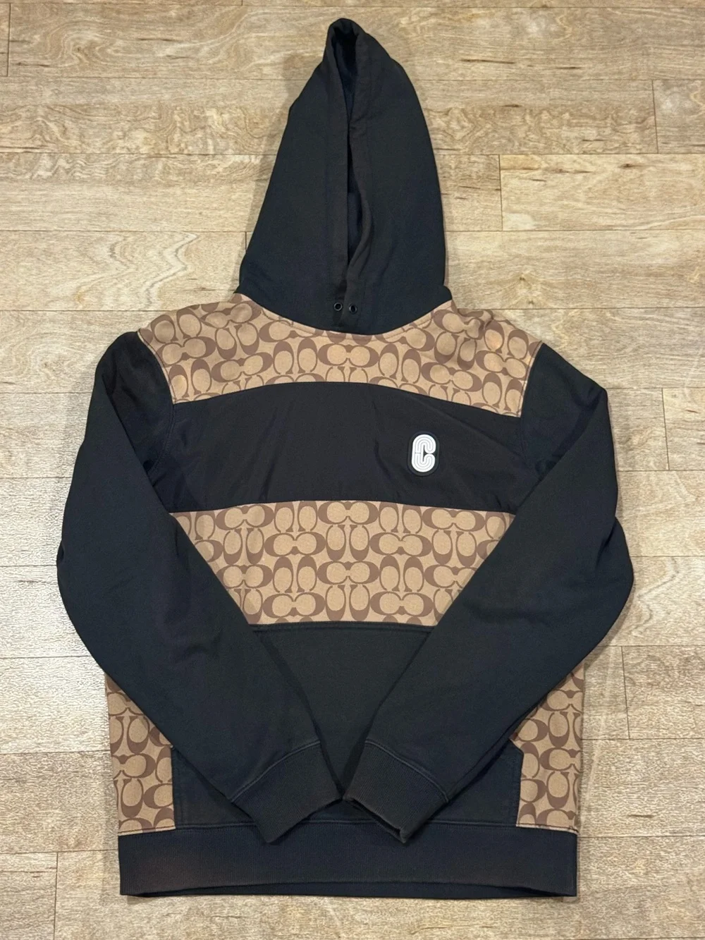 Coach Signature Hoodie Size Medium